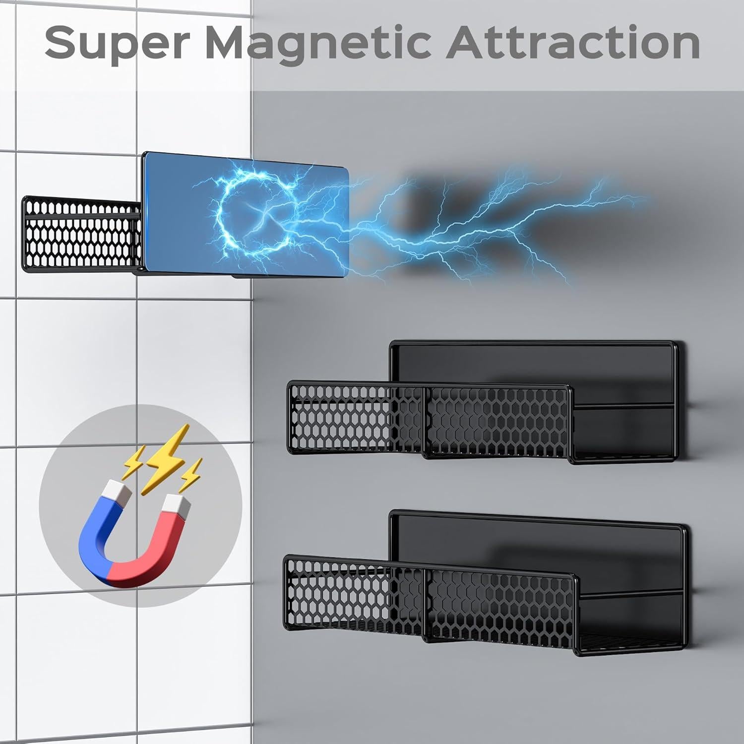 Estante Magnético Bwesdero 5 Piezas para Lavadora y Refrigerador