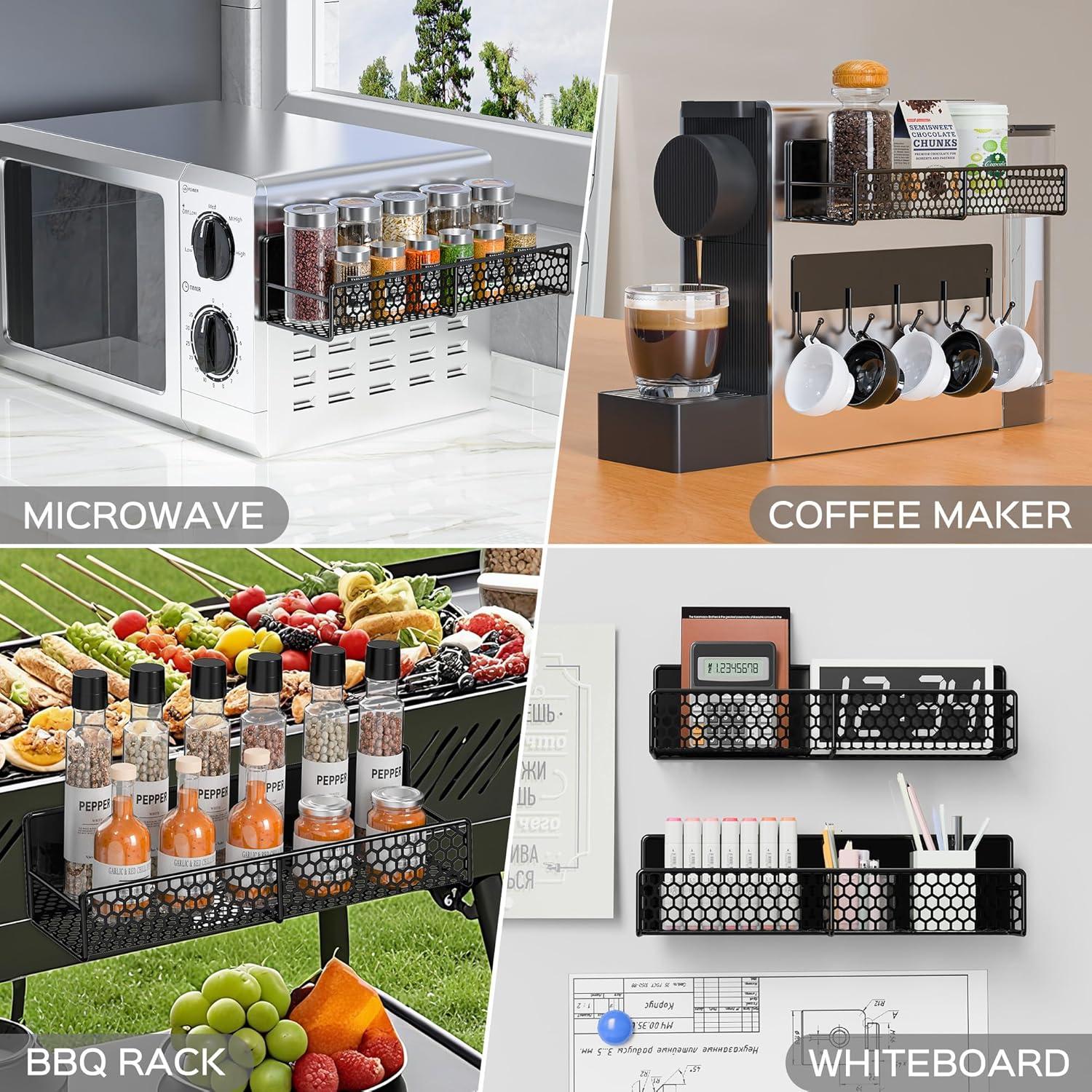 Estante Magnético Bwesdero 5 Piezas para Lavadora y Refrigerador