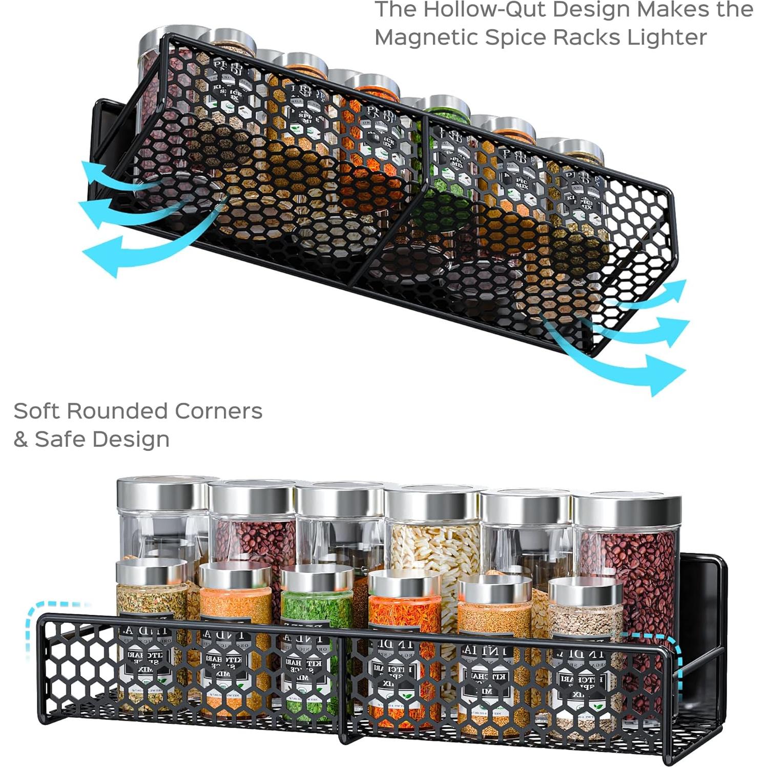 Estante Magnético Bwesdero 5 Piezas para Lavadora y Refrigerador