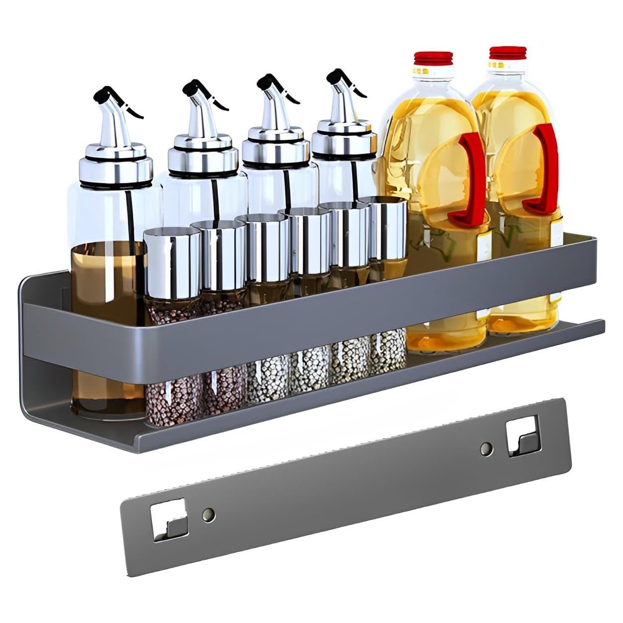 Estante Flotante de Acero Inoxidable YUSHIYAN 40cm Desmontable