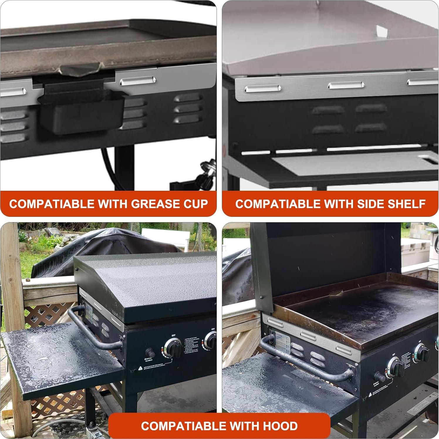 Protector de Viento Magnético Demao para Plancha 17" Acero Inoxidable