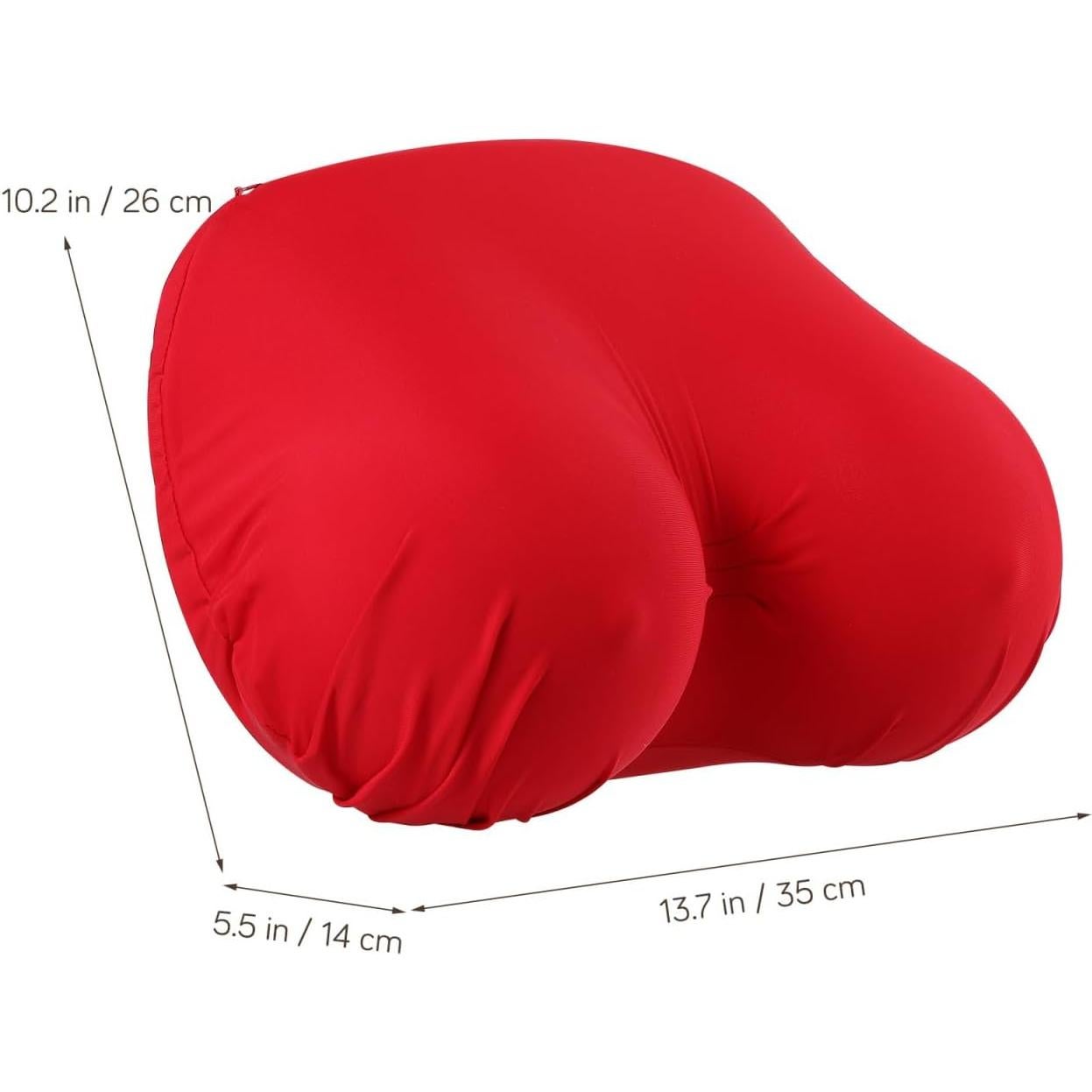 Cojín de Pechos FOMIYES 3D Viscoelástico Rojo 35x26x17 cm