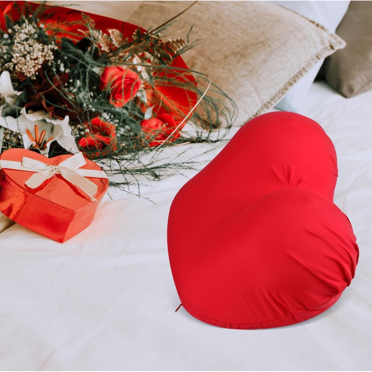 Cojín de Pechos FOMIYES 3D Viscoelástico Rojo 35x26x17 cm