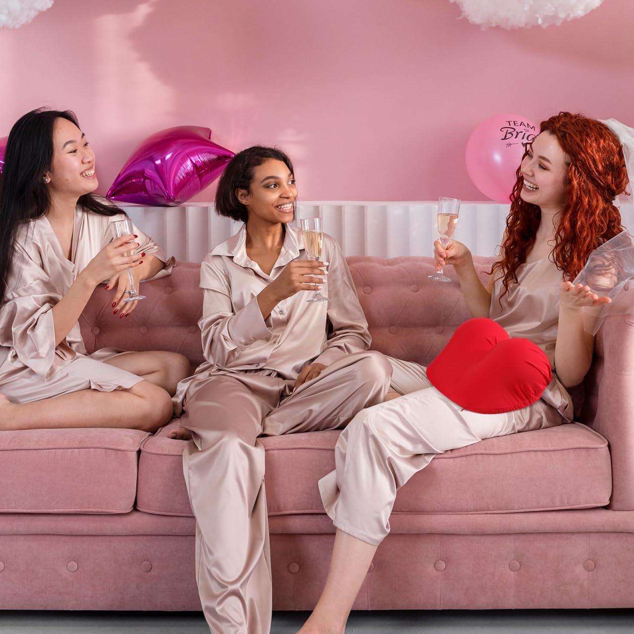 Cojín de Pechos FOMIYES 3D Viscoelástico Rojo 35x26x17 cm