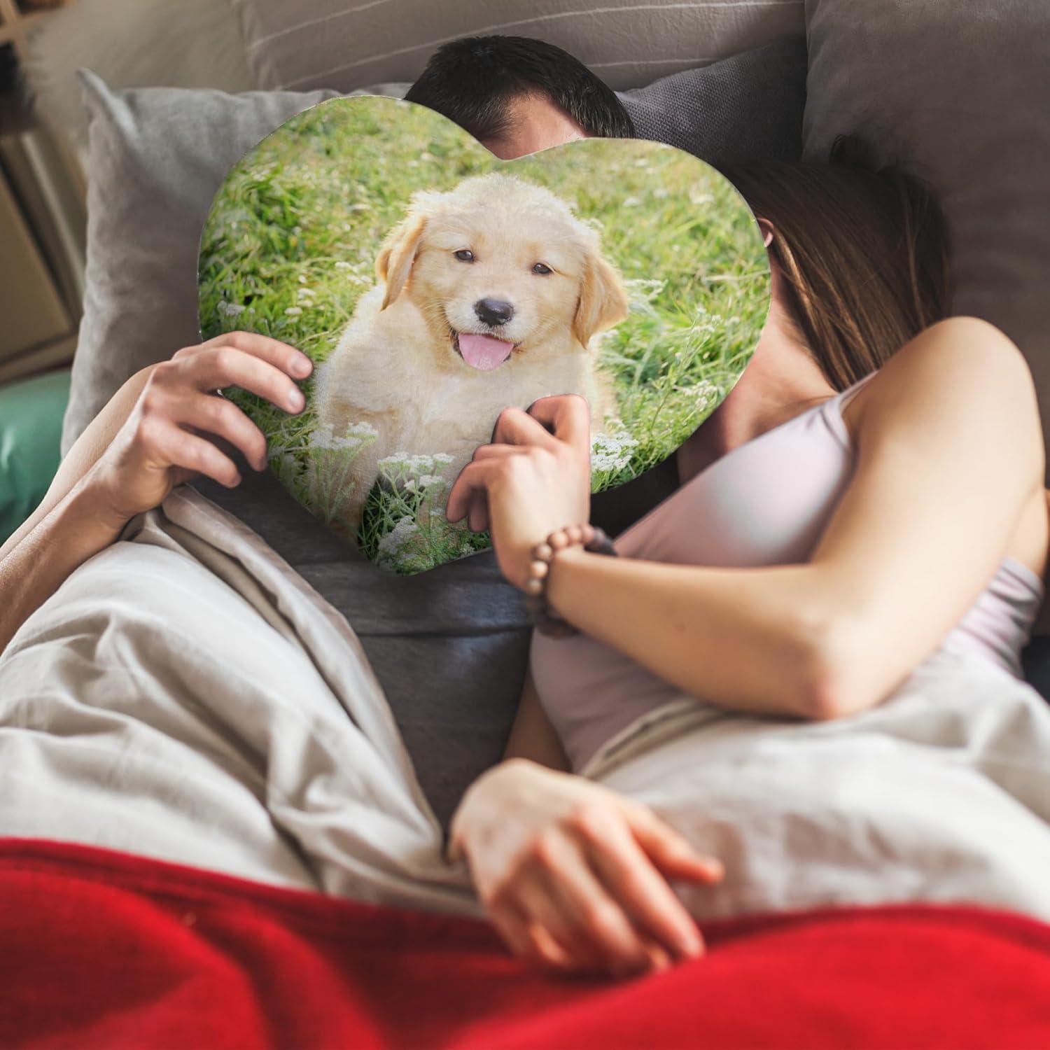 Cojín Personalizado WiHoo Corazón 40x40 cm Doble Cara