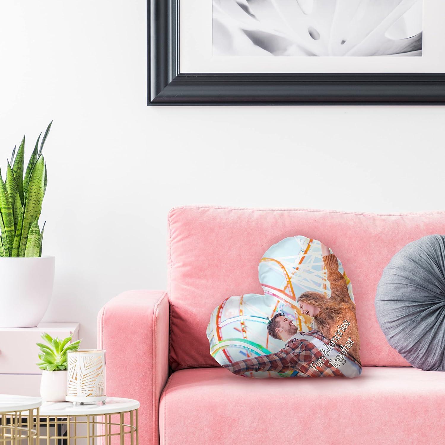 Funda de Almohada Corazón Personalizada Amazing Items 40x40 cm