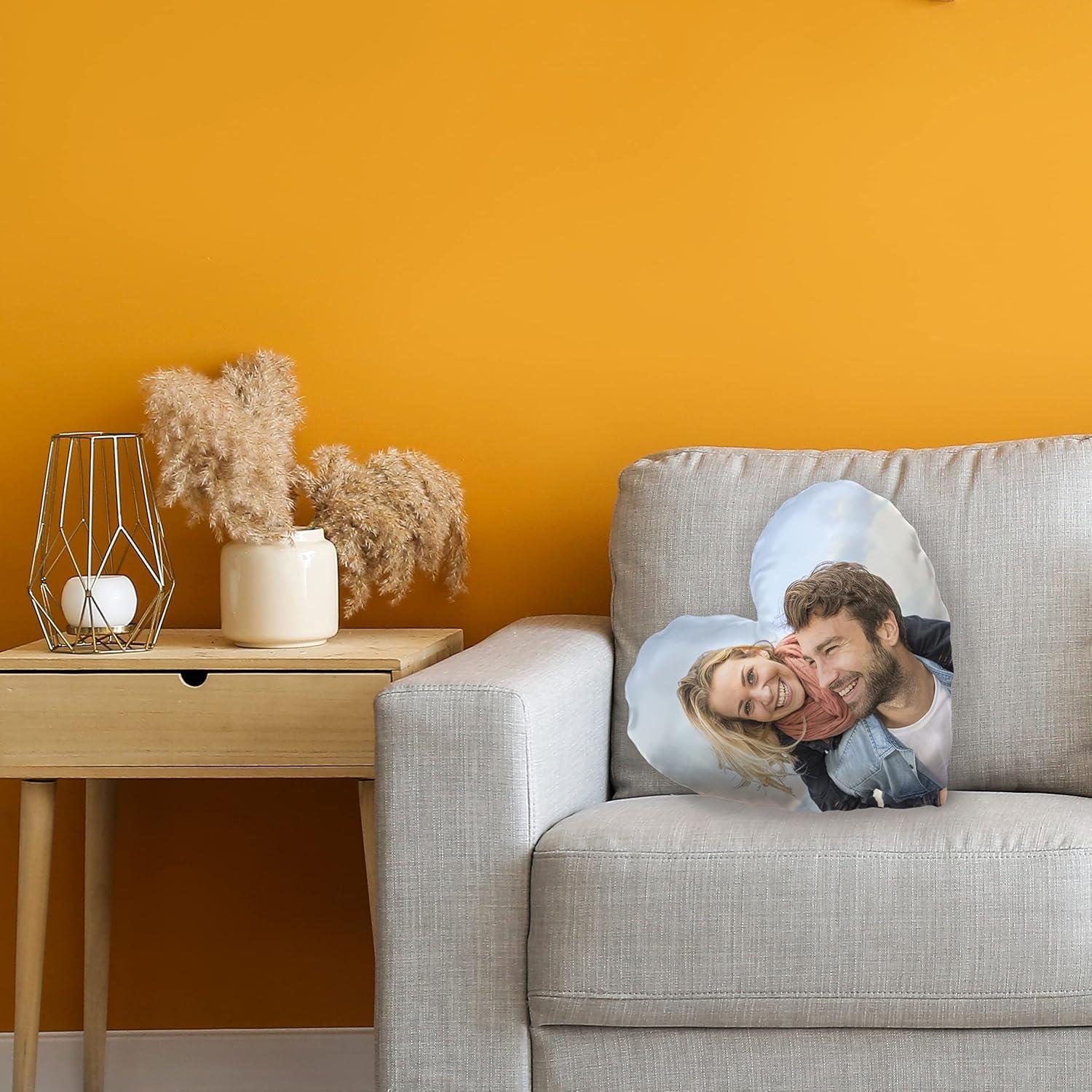 Funda de Almohada Corazón Personalizada Amazing Items 40x40 cm