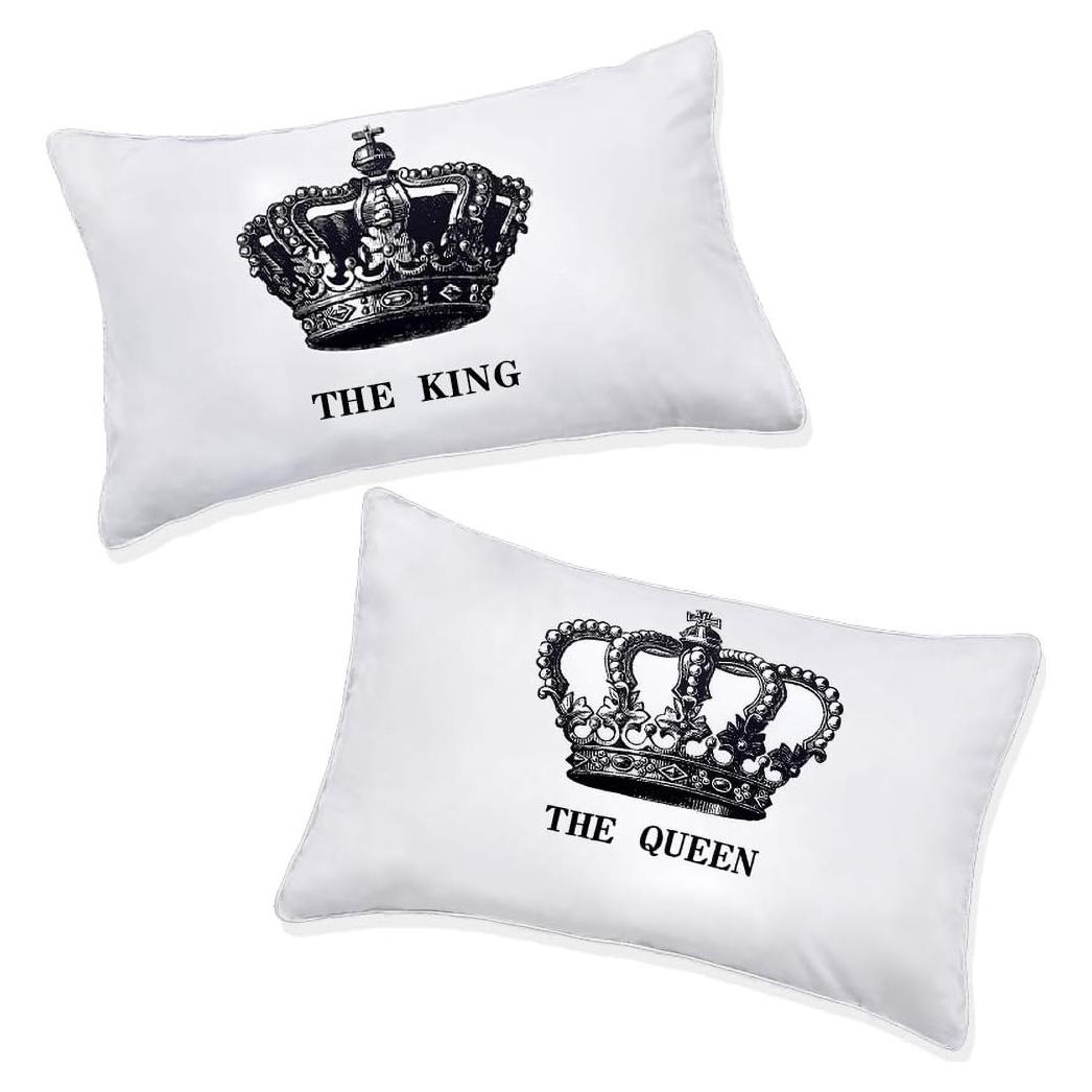 Fundas de Almohada para Parejas DasyFly 78x48cm Algodón