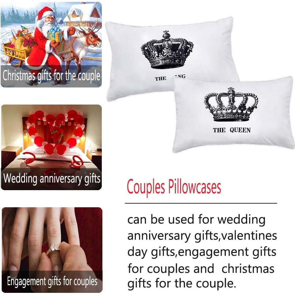 Fundas de Almohada para Parejas DasyFly 78x48cm Algodón