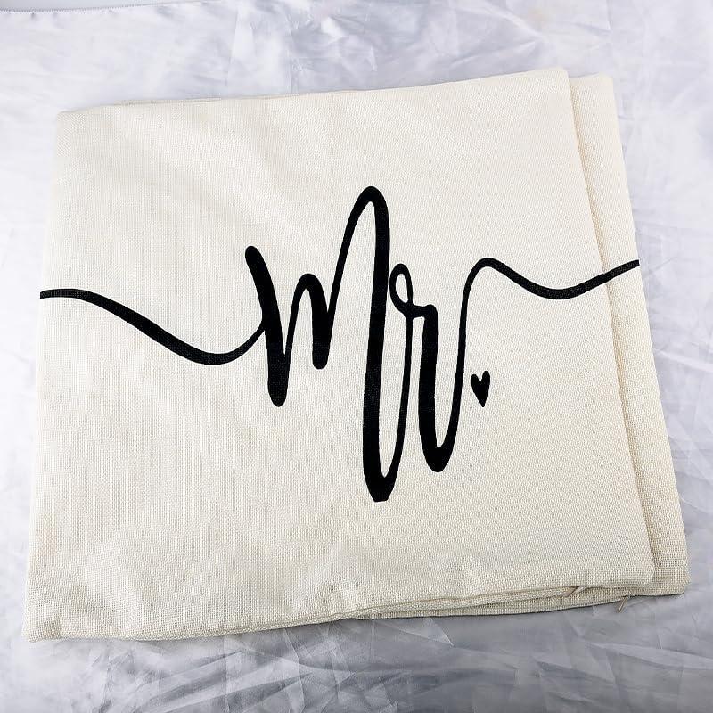 Juego de Fundas de Almohada Decorativas Tofwaol 18x18 cm Algodón