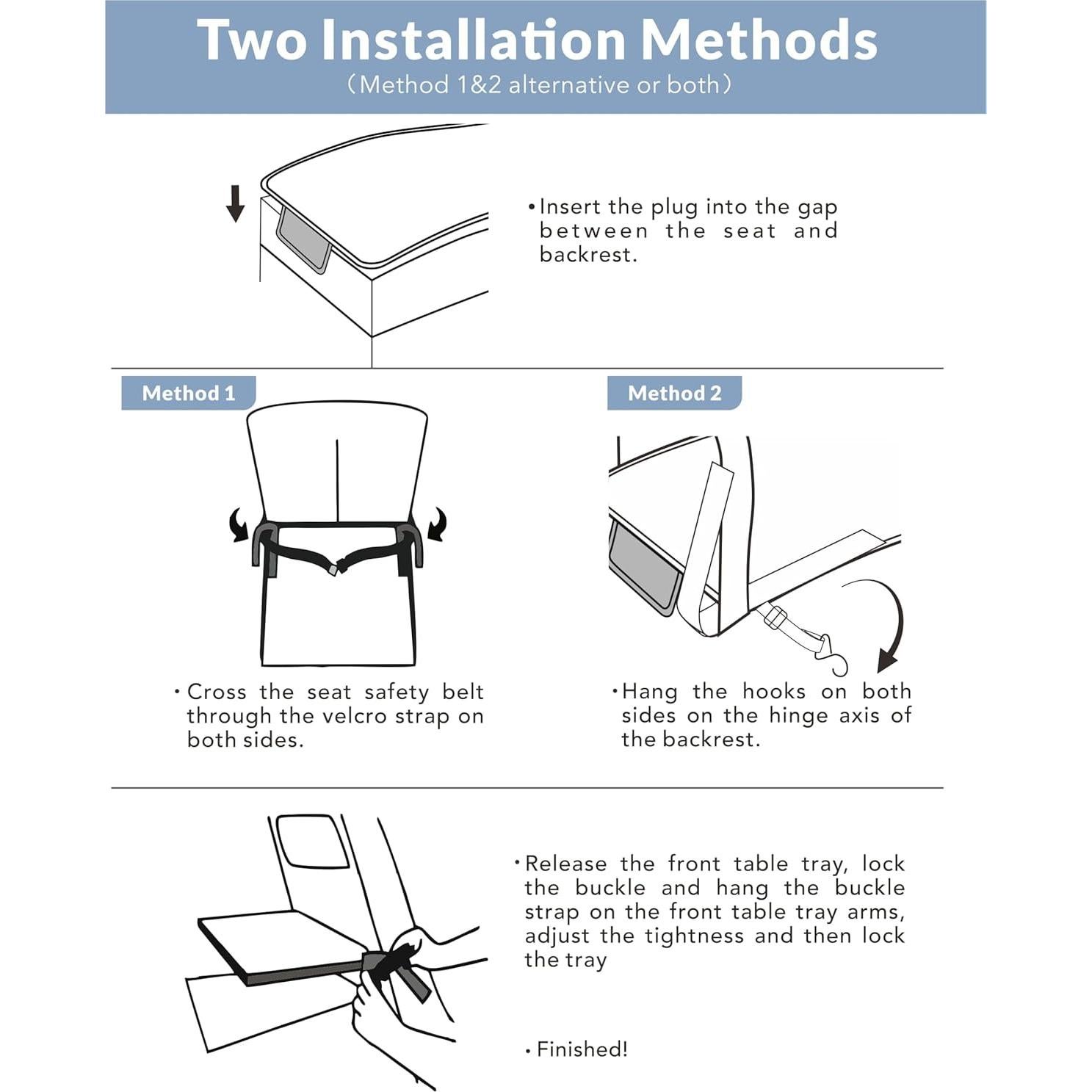Cama de avión para niños TinlyFinly, extensor antideslizante