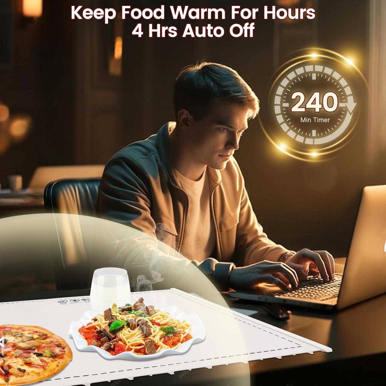 Bandeja Calentadora Eléctrica MEIIS NCD-002 60.8cm Plegable