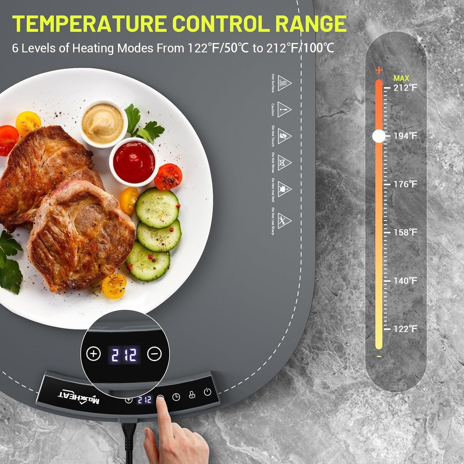 Alfombrilla Calentadora Eléctrica MAXXHEAT BW613 6 Temperaturas
