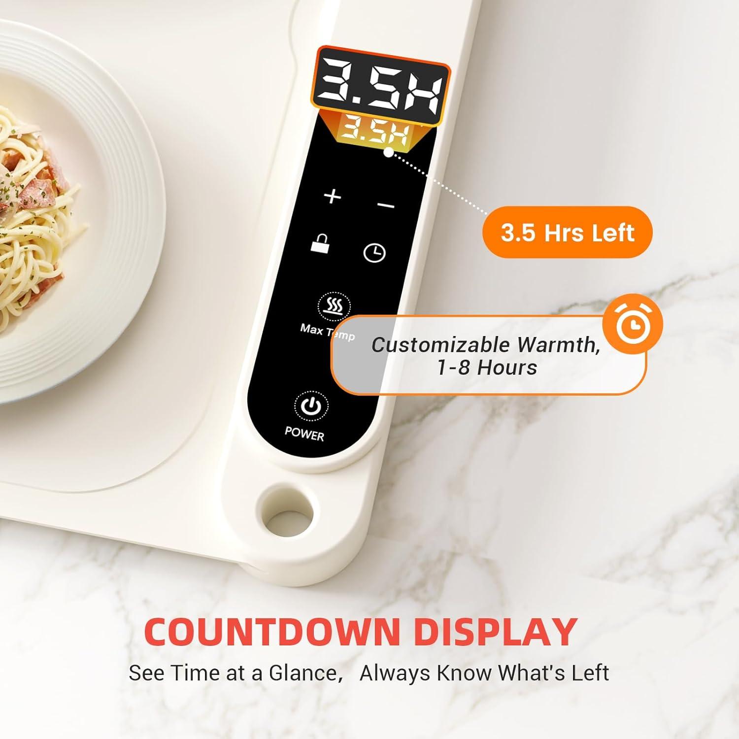 Mat de Calentamiento de Comida Luxbird LWT-01 Beige 330W