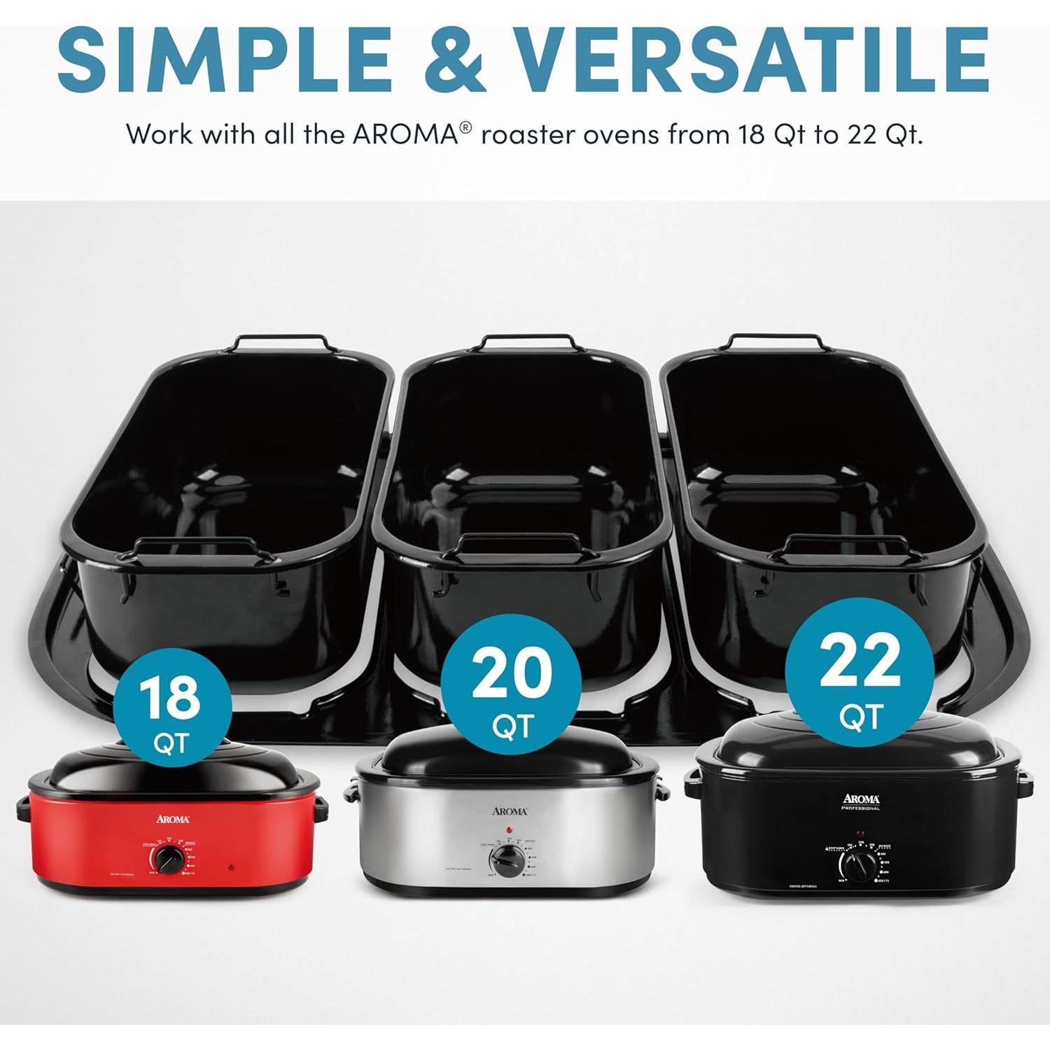 Accesorio Buffet AROMA ART-002 con 3 Bandejas 2 Qt