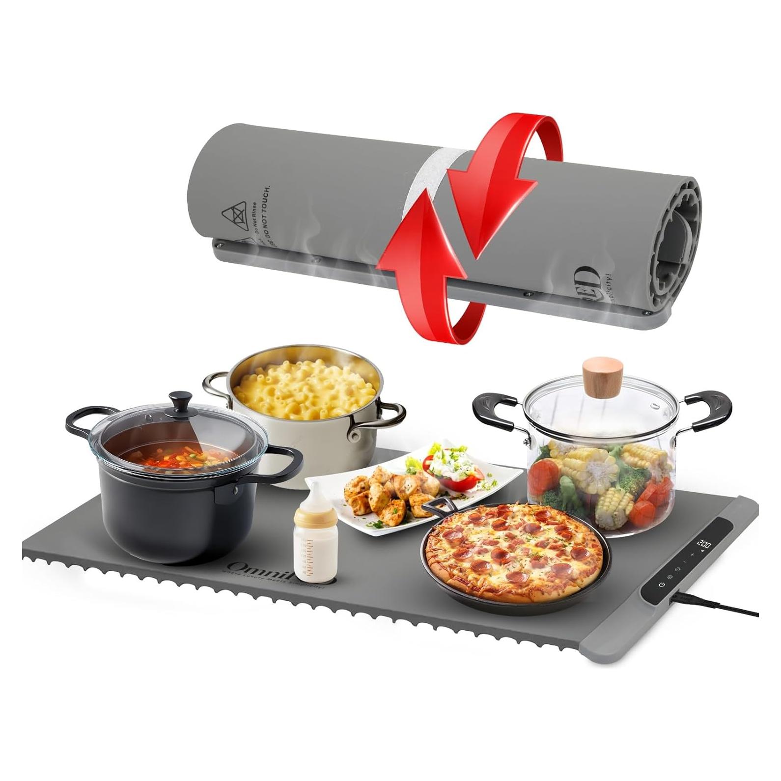 Alfombrilla Calentadora Eléctrica de Silicona 63.5x35.6cm - 10 Niveles