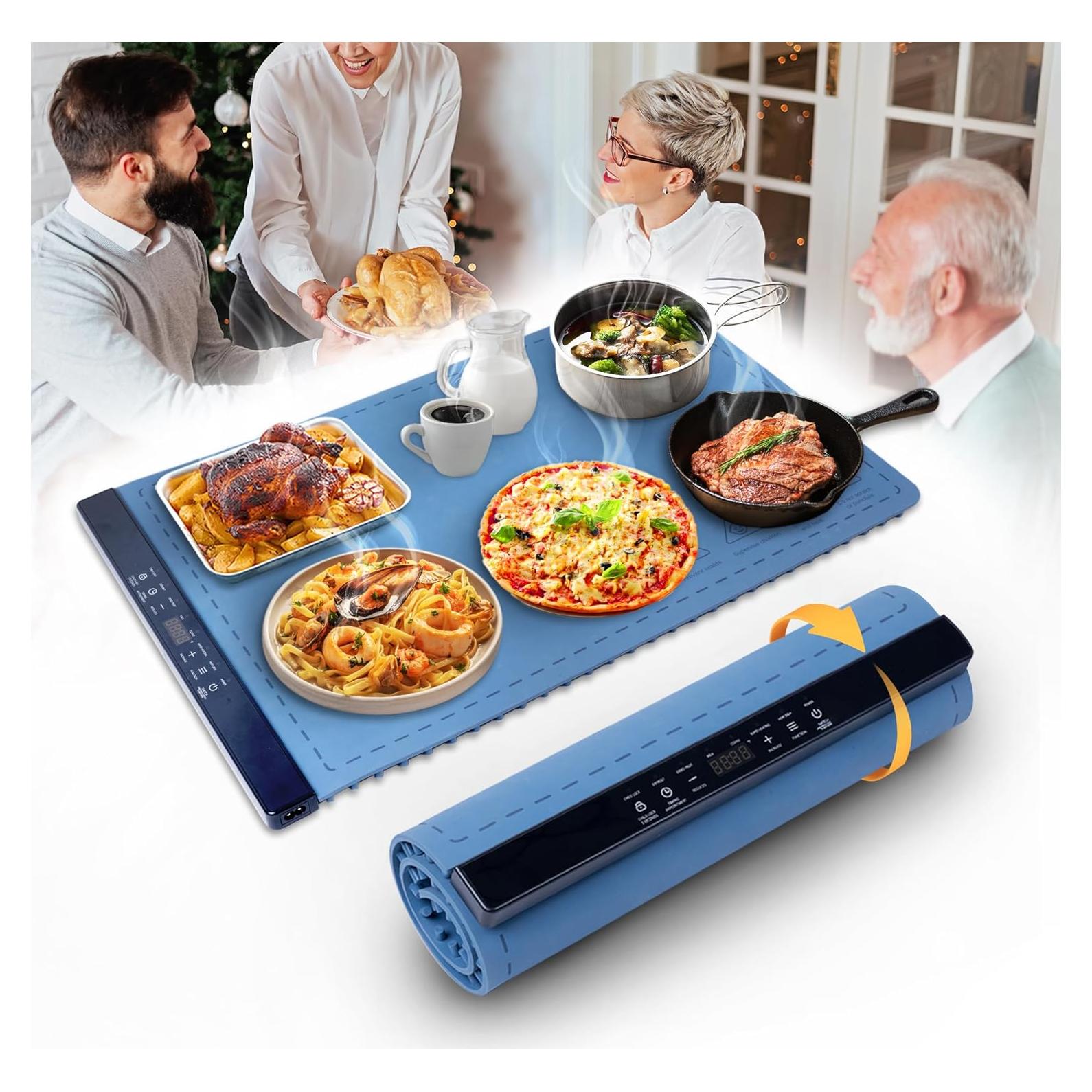 Alfombrilla Calentadora de Comida Uloft 63.8x39.9cm 6 Modos