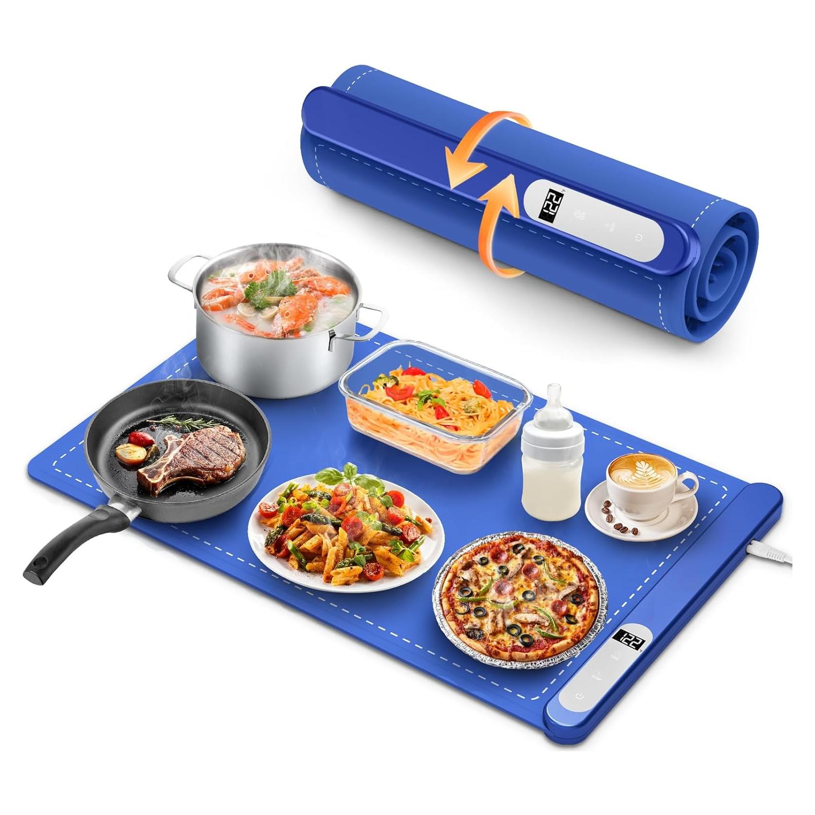 Bandeja Calentadora Eléctrica AKTEAM 6 Temperaturas 100°C