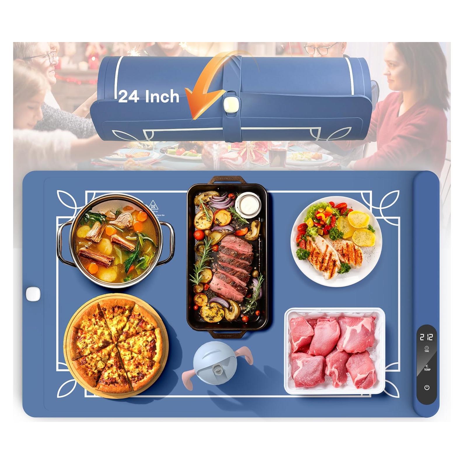 Alfombrilla Calentadora Eléctrica Cooksir 61 cm 500W Azul