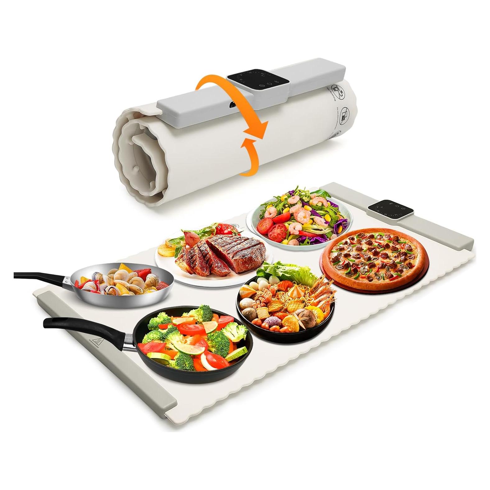 Alfombrilla Calentadora de Comida Paninluo 25x15" 5 Niveles