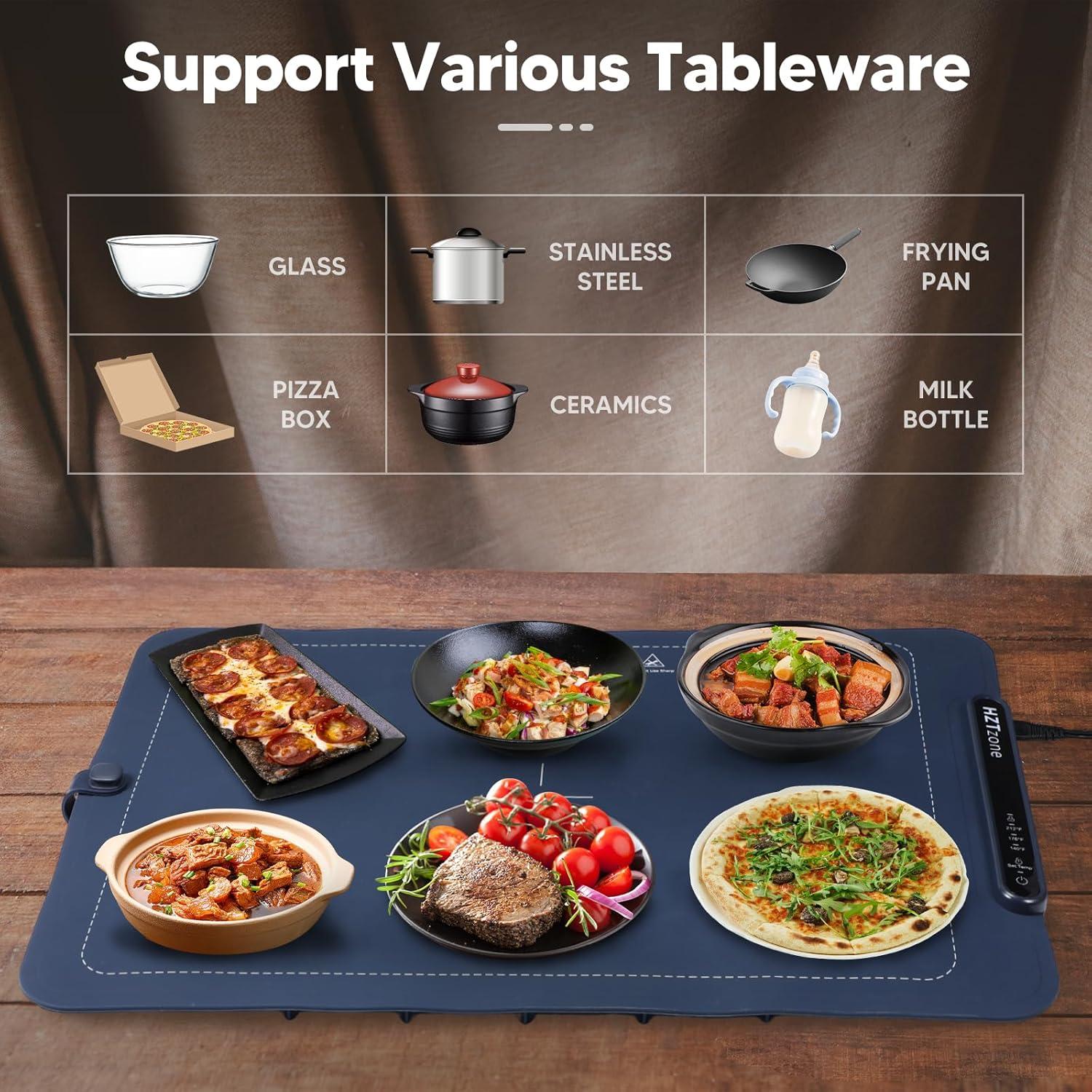 Alfombrilla Calentadora Eléctrica HZTzone-S72 61x40.6cm 3 Modos