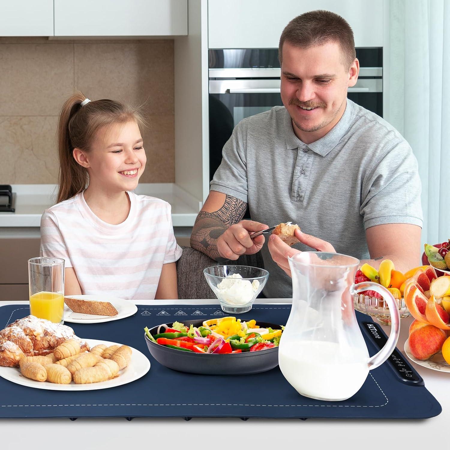 Alfombrilla Calentadora Eléctrica HZTzone-S72 61x40.6cm 3 Modos