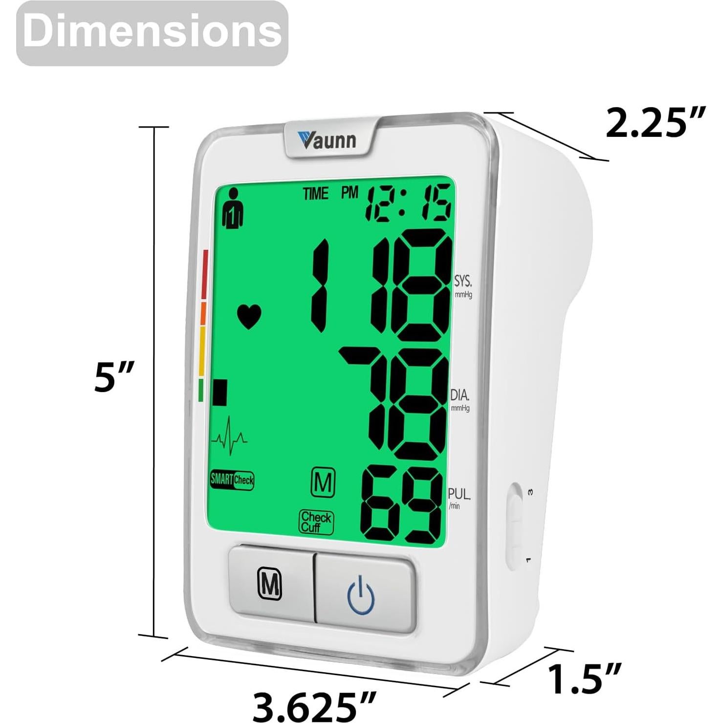 Monitor Automático de Presión Arterial Vaunn Medical Mediano