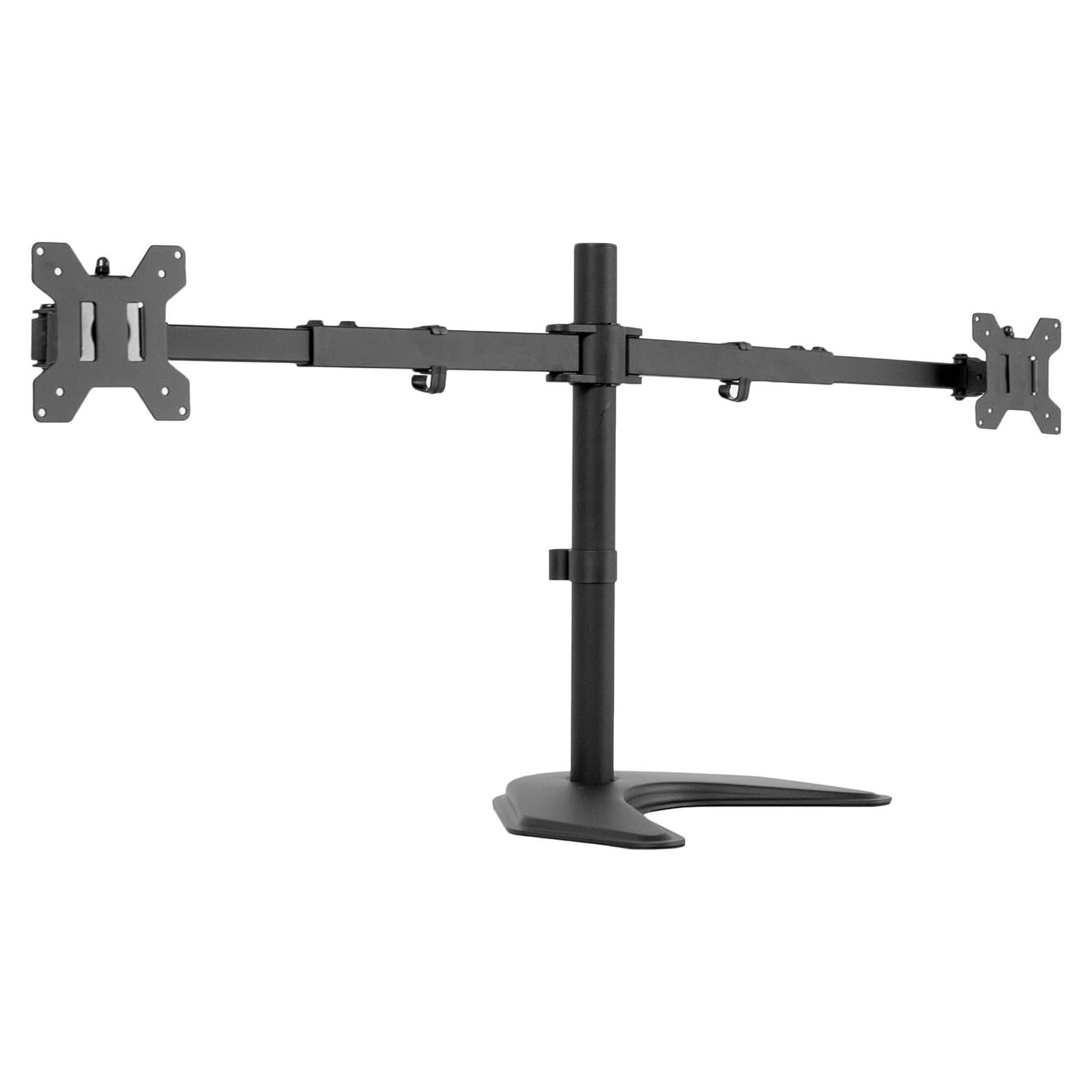 Soporte de Escritorio VIVO STAND-TS38B para 2 Monitores 27-38"