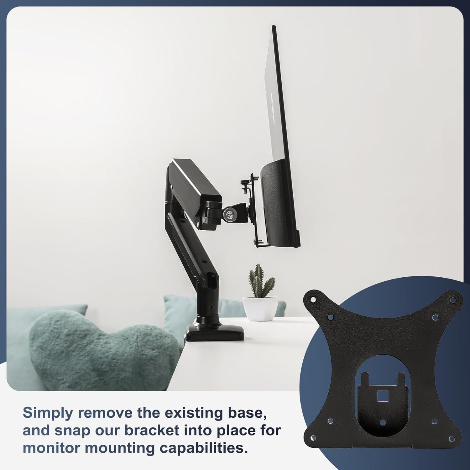 Soporte de Monitor VESA JUNBOMAOYI Compatible HP Pavilion 22M 24M 27M