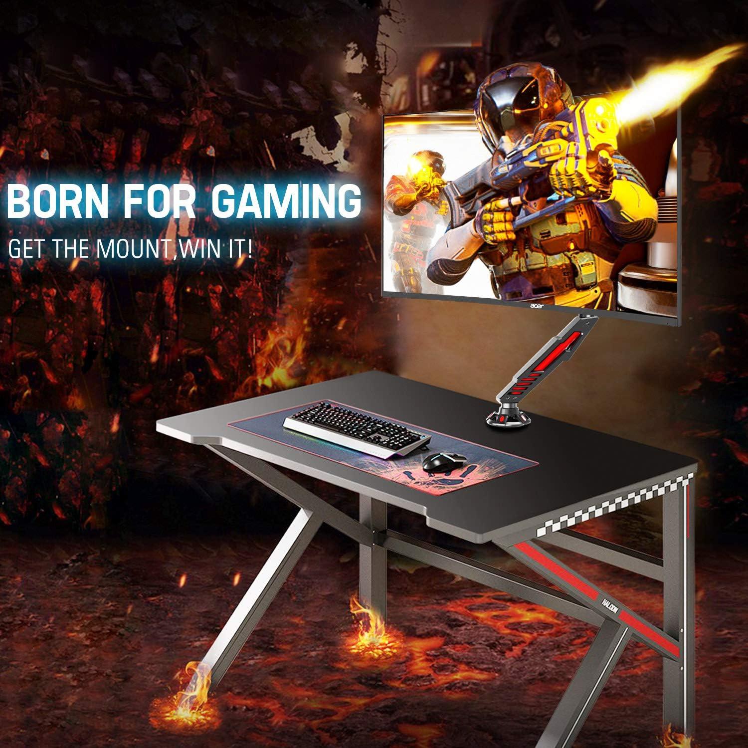 Soporte de Monitor MOUNT PRO PR1007 Ajustable 32" Rojo