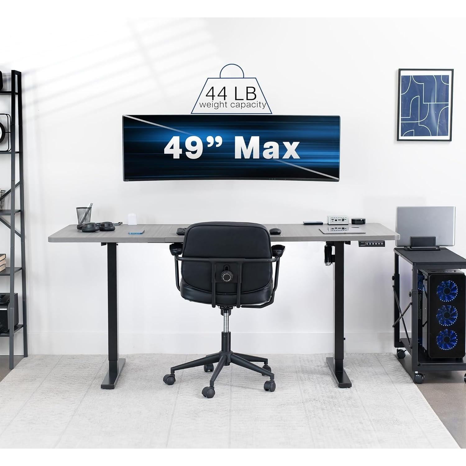 Soporte de Pared VIVO para Monitor Ultrawide 49" Negro
