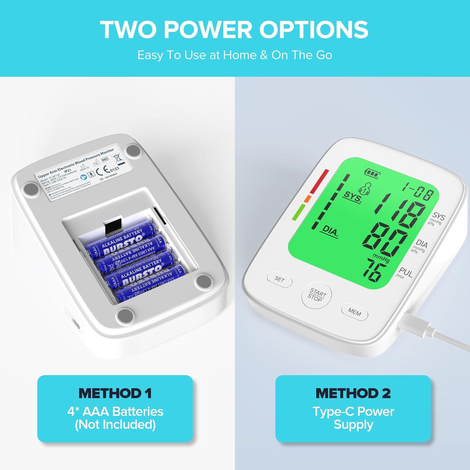 Monitor de Presión Arterial Automático Finicare con Pantalla LCD