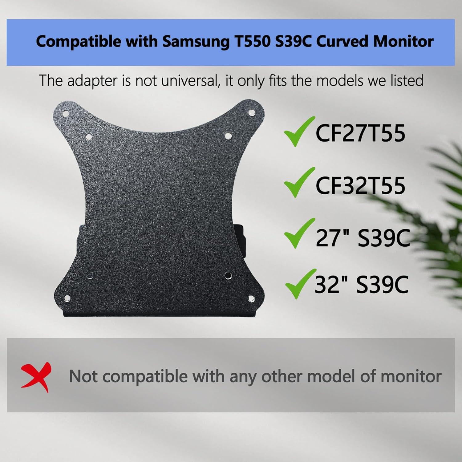 Adaptador de Montaje VESA Tjweiqing S39C para Monitores Samsung