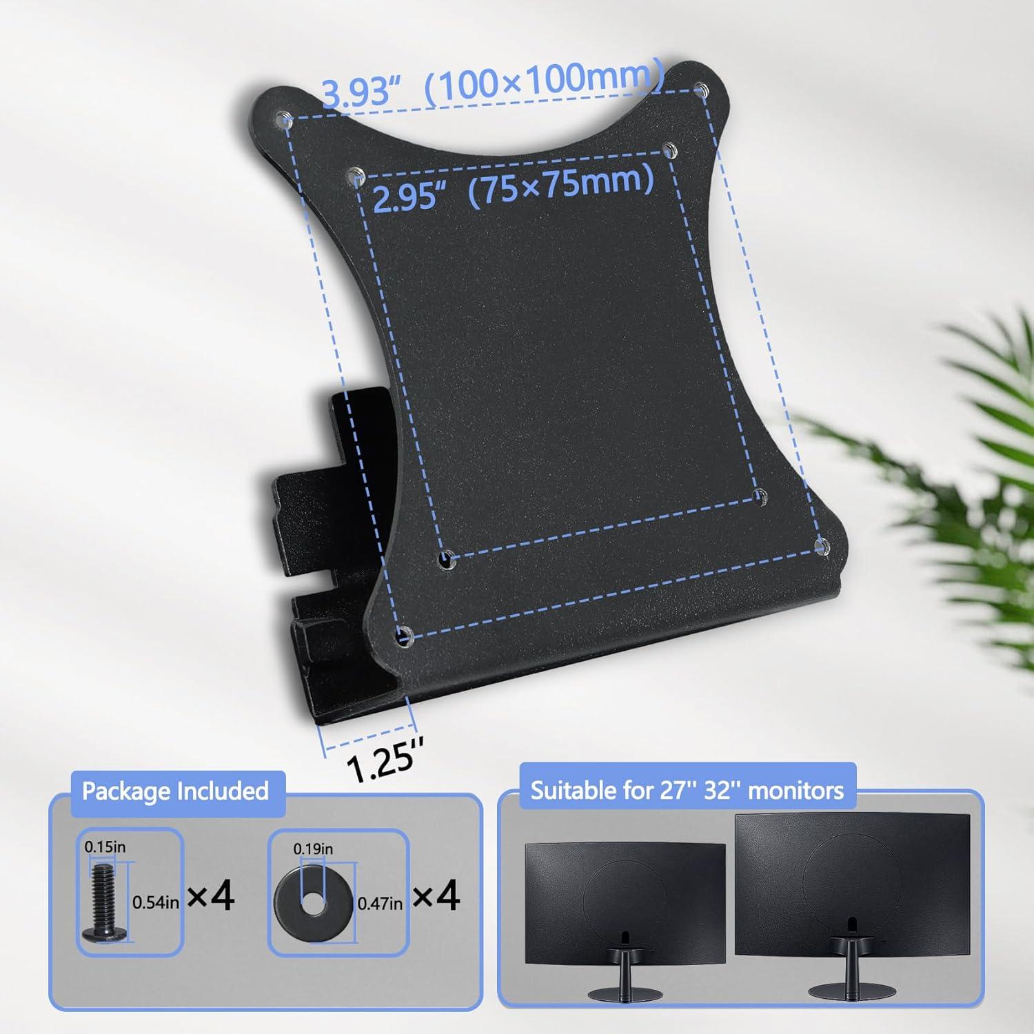Adaptador de Montaje VESA Tjweiqing S39C para Monitores Samsung