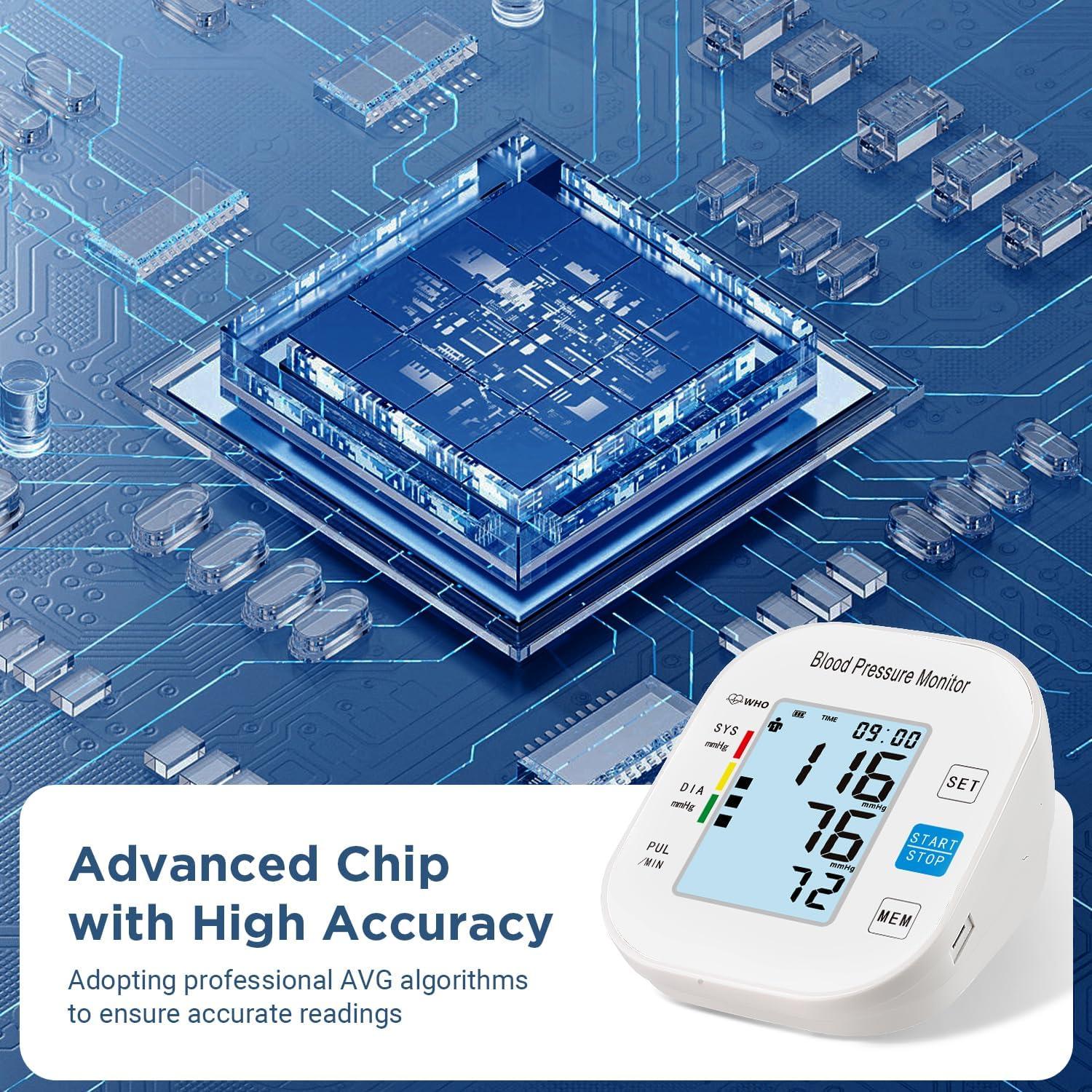 Monitor de Presión Arterial Automático Maraawa BSX583 con Manguito Grande