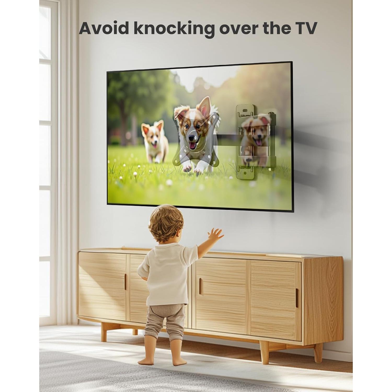 Soporte de Pared para Monitor IWORKBOARD 13-32" Movimiento Completo