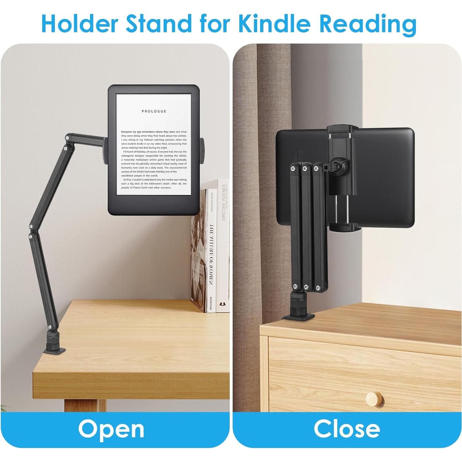 Soporte Plegable para Tablet Polbecky 15.6" Máx, Rotación 360°