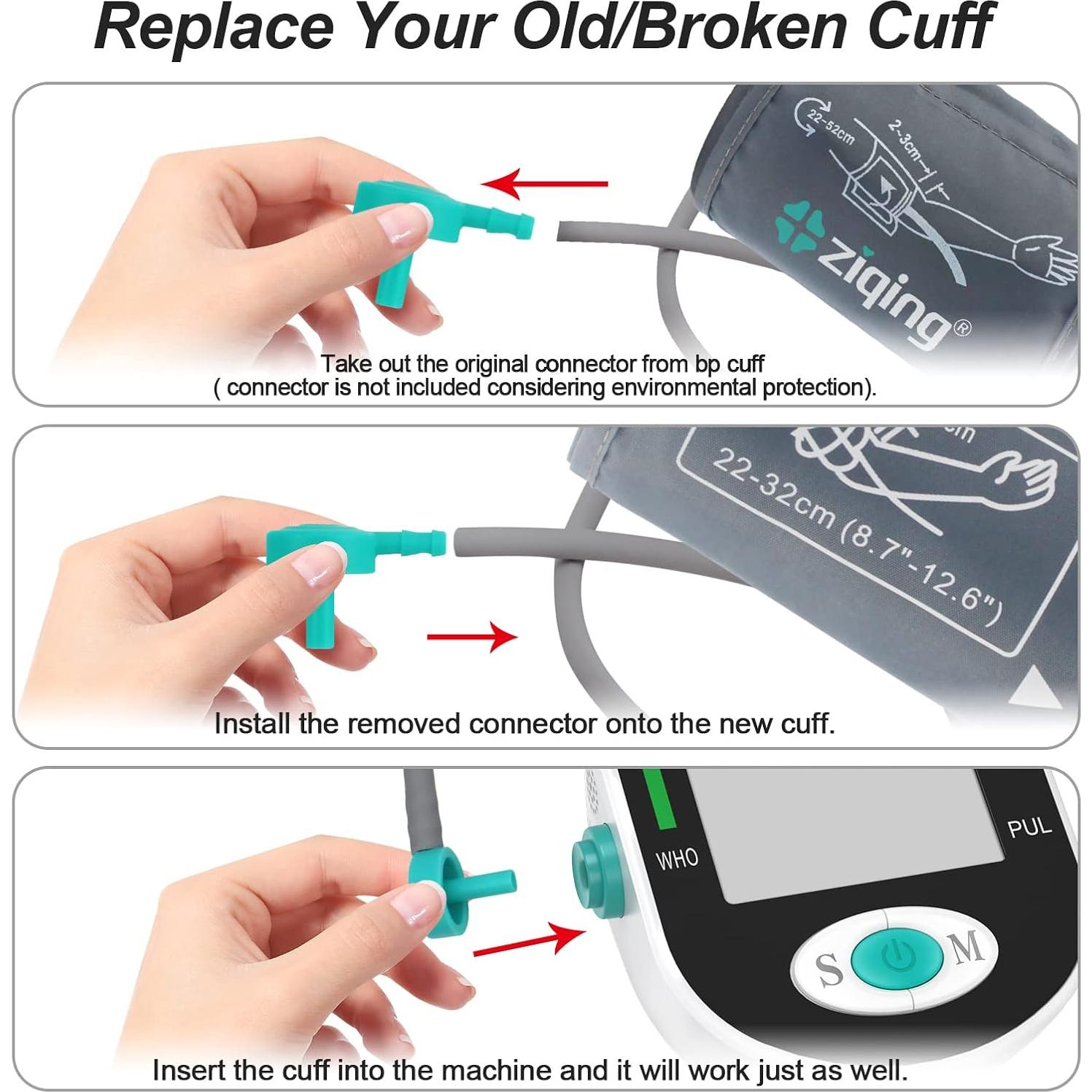 Manga de Presión Arterial Extra Grande ZIQING 22-52cm
