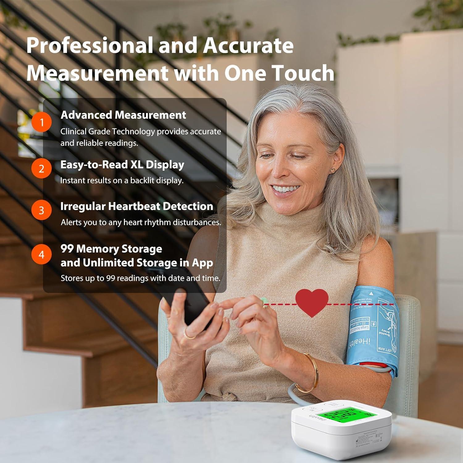 Monitor de Presión Arterial iHealth Track Bluetooth 550BT