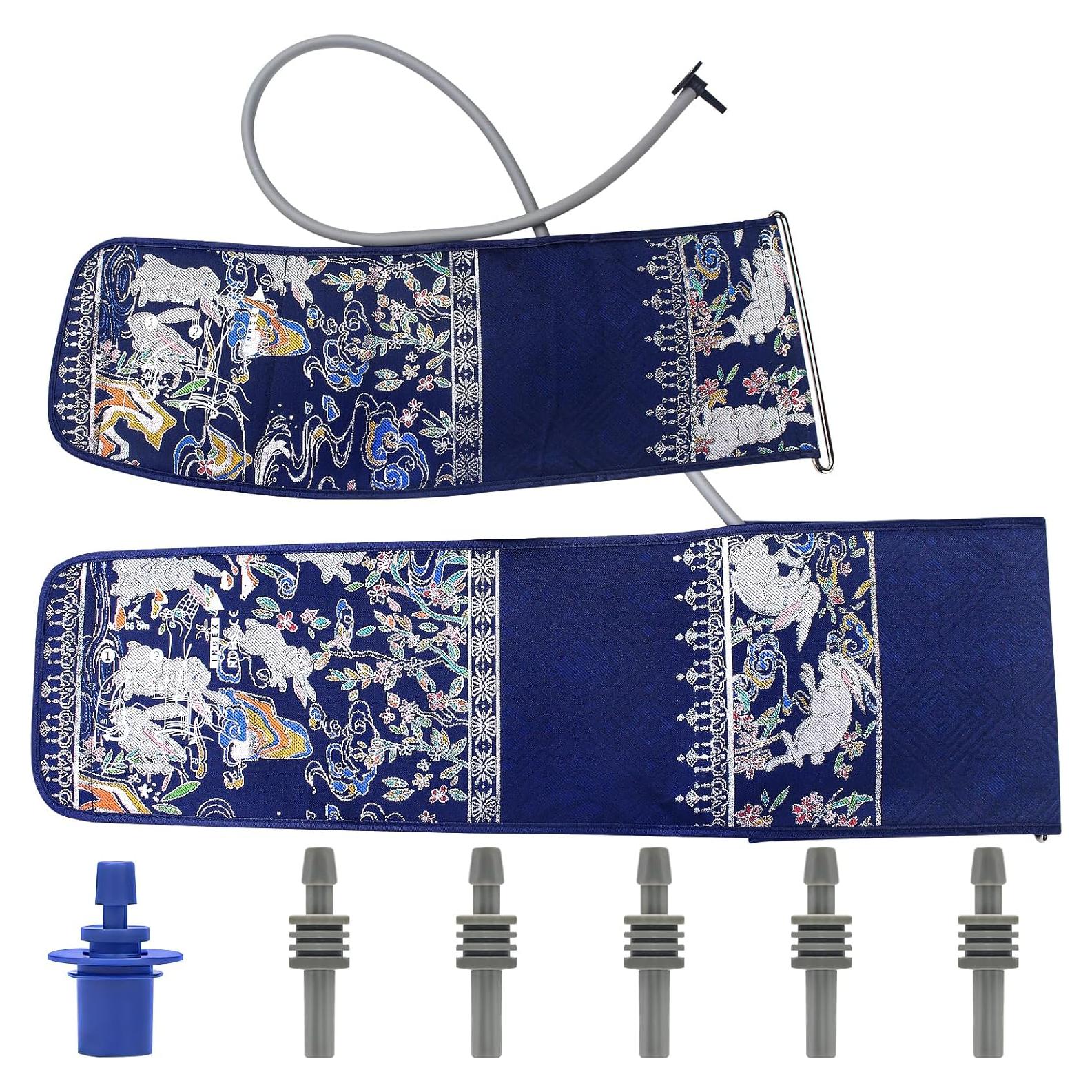 Manga de Presión Arterial KIKEANG 15-24cm y 40-66cm Azul