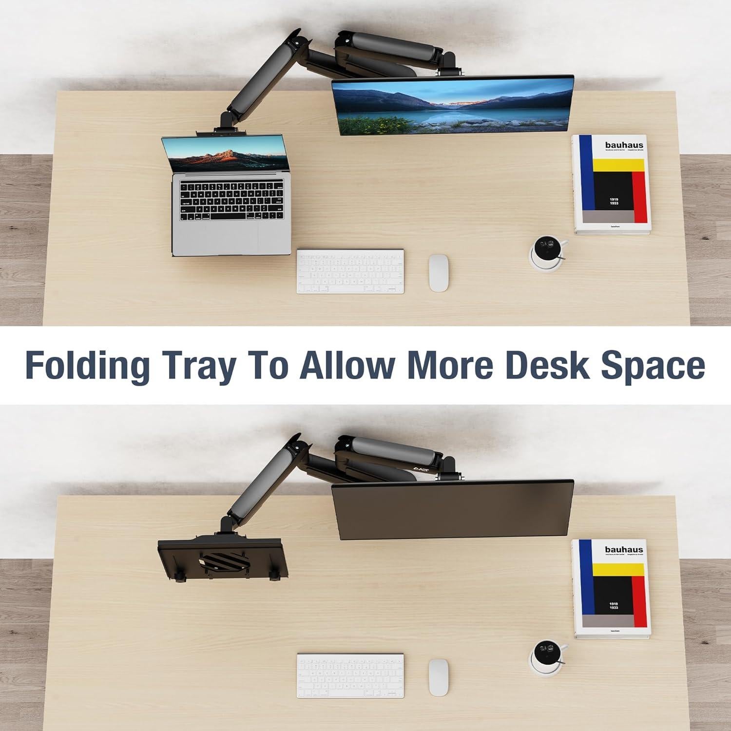 Bandeja Ajustable para Portátil AVLT hasta 43 cm - Negro