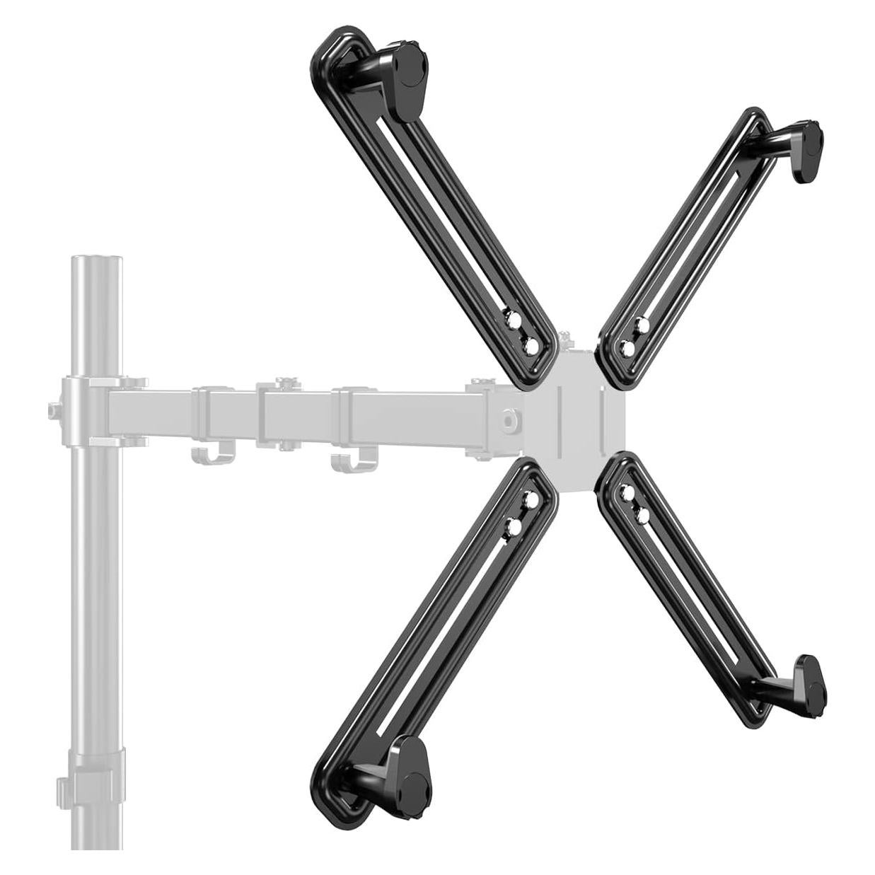 Adaptador VESA Suptek para Monitores 17 a 27" Negro