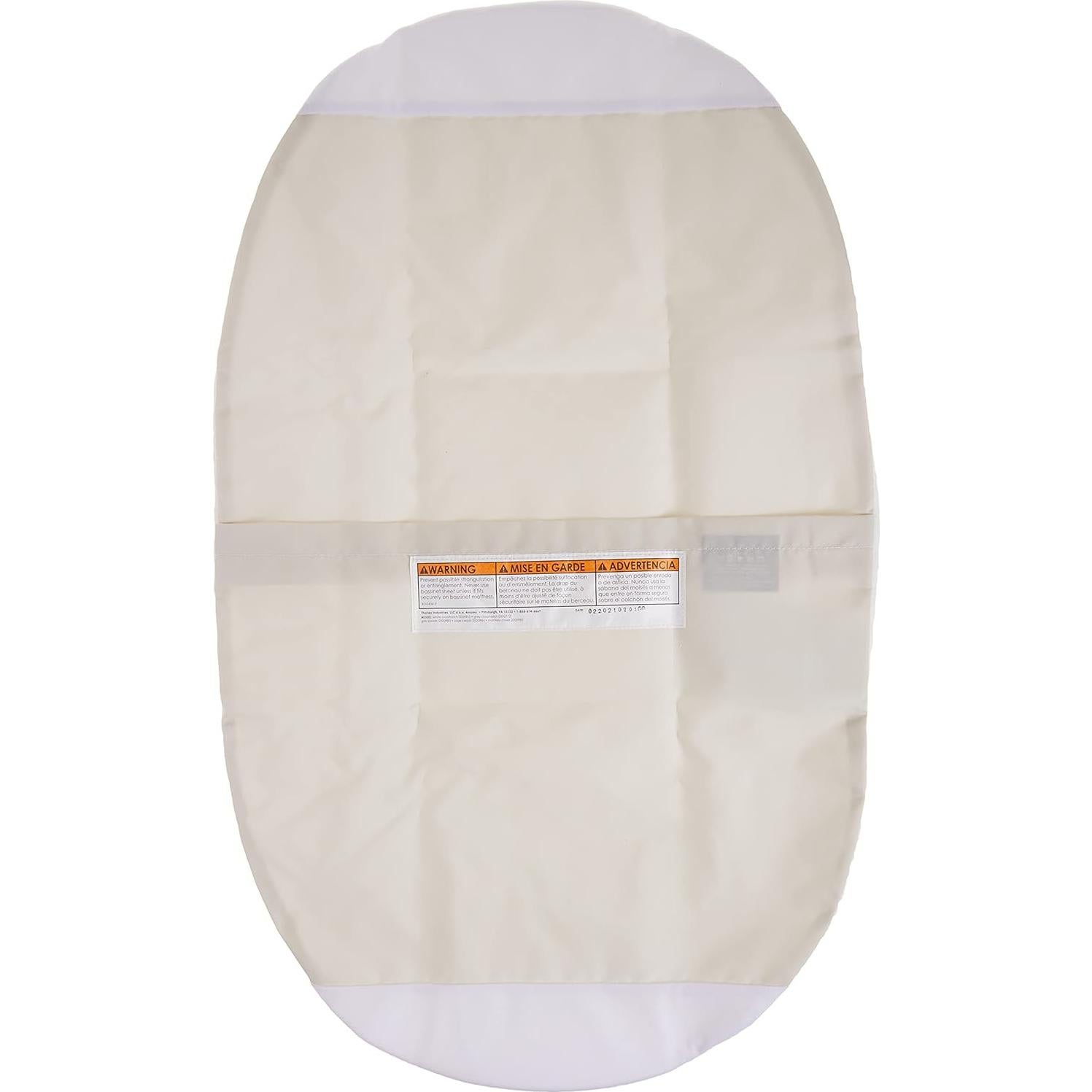 Funda de colchón impermeable 4moms MamaRoo Sleep blanca