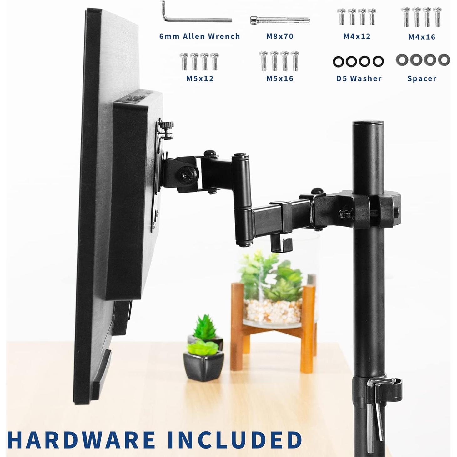 Soporte Universal de Monitor VIVO MOUNT-POLE01A 17-32" Negro