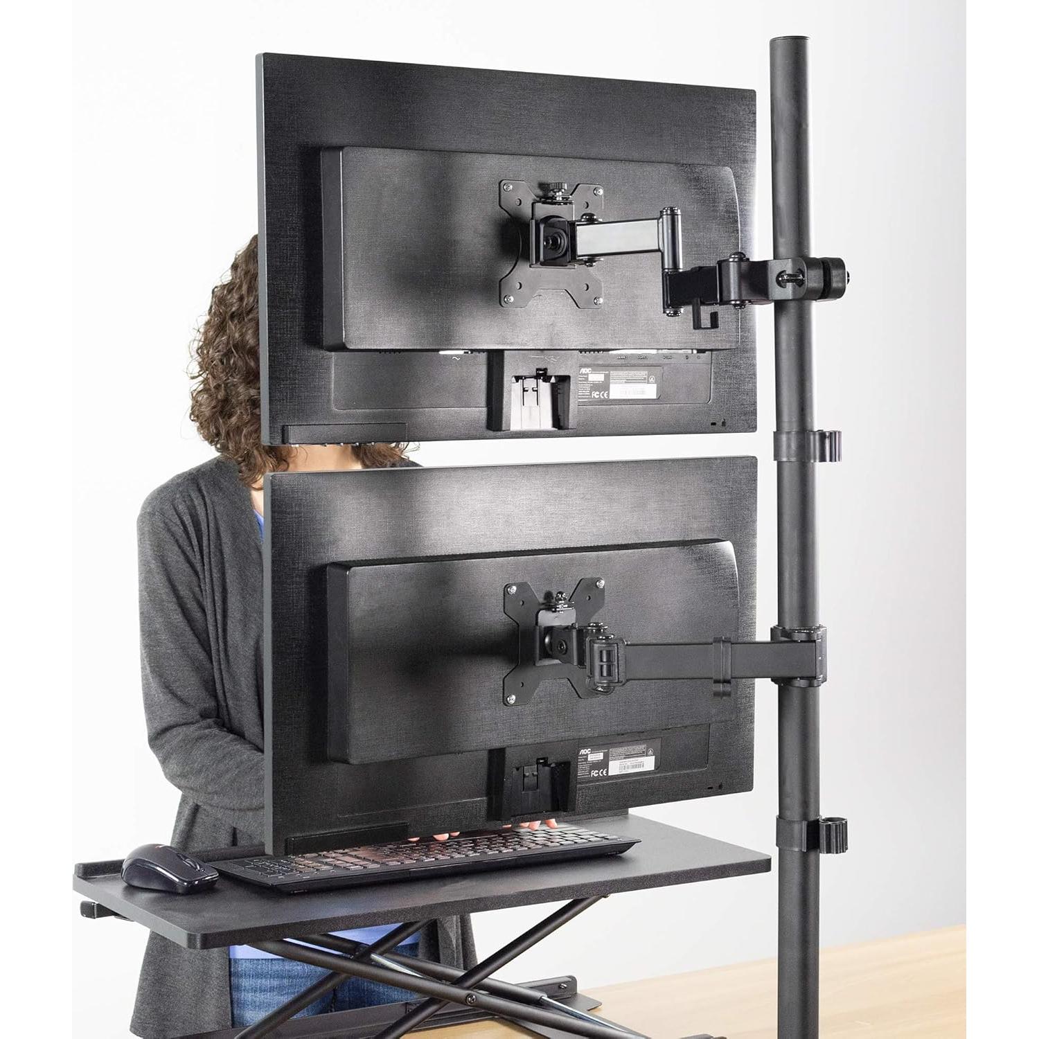 Soporte Universal de Monitor VIVO MOUNT-POLE01A 17-32" Negro