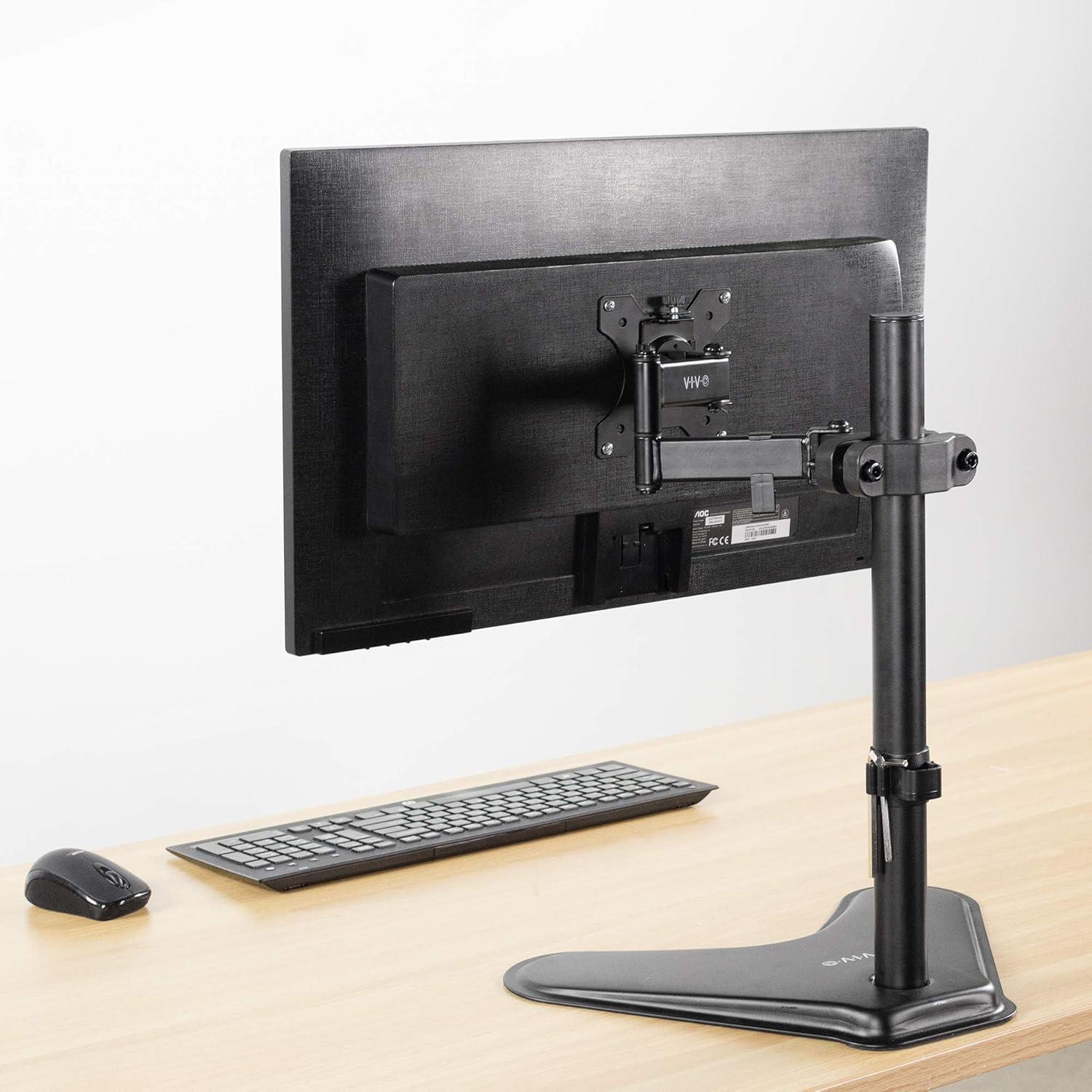 Soporte Universal de Monitor VIVO MOUNT-POLE01A 17-32" Negro