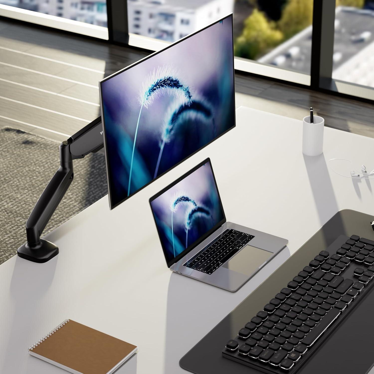 Soporte de Monitor Mount-It! MI-1881BLK Ajustable 13-32"