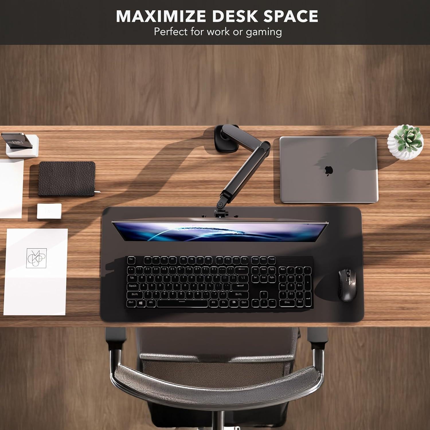 Soporte de Monitor Mount-It! MI-1881BLK Ajustable 13-32"