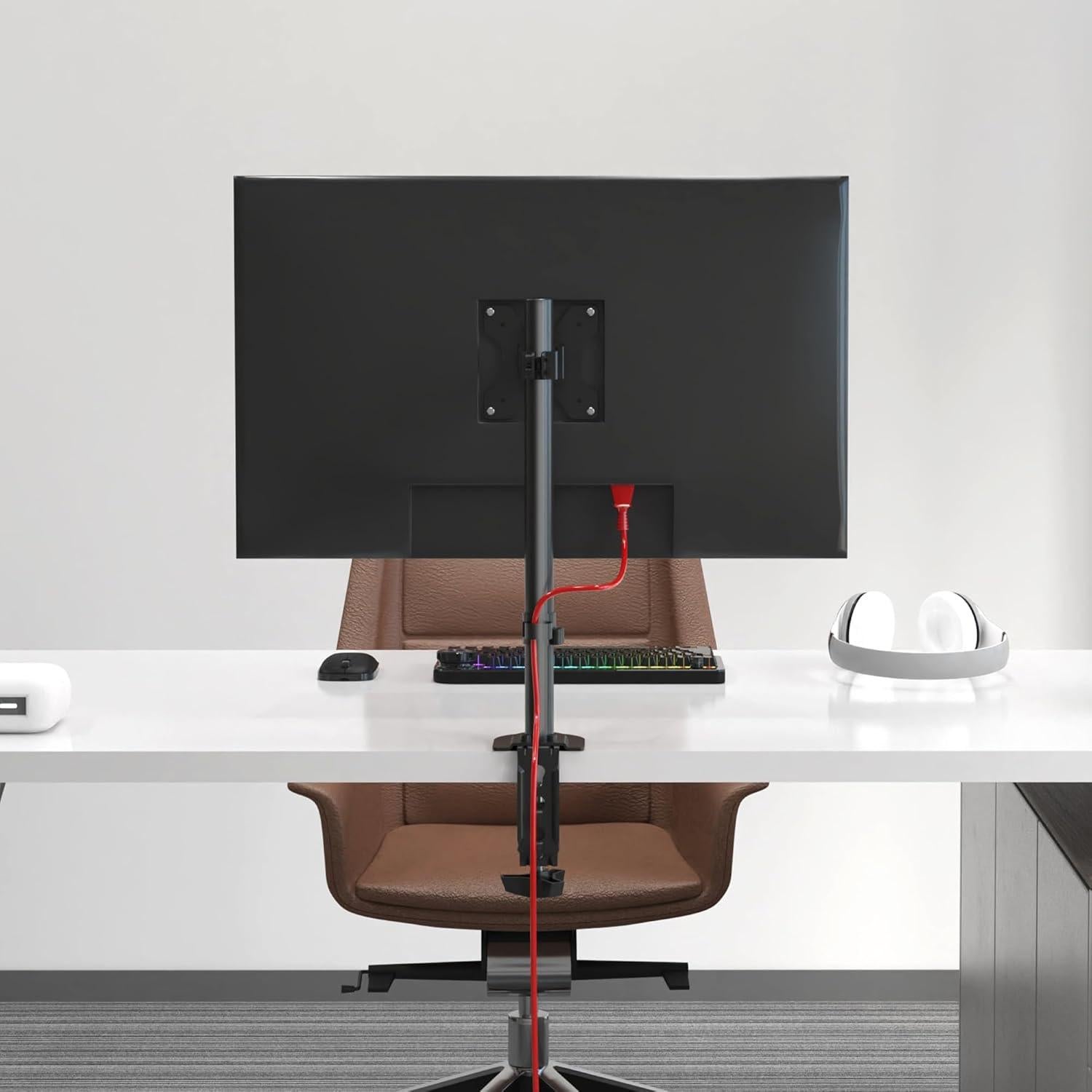 Soporte de Monitor Pholiten Ajustable 13-32" Negro 10 kg