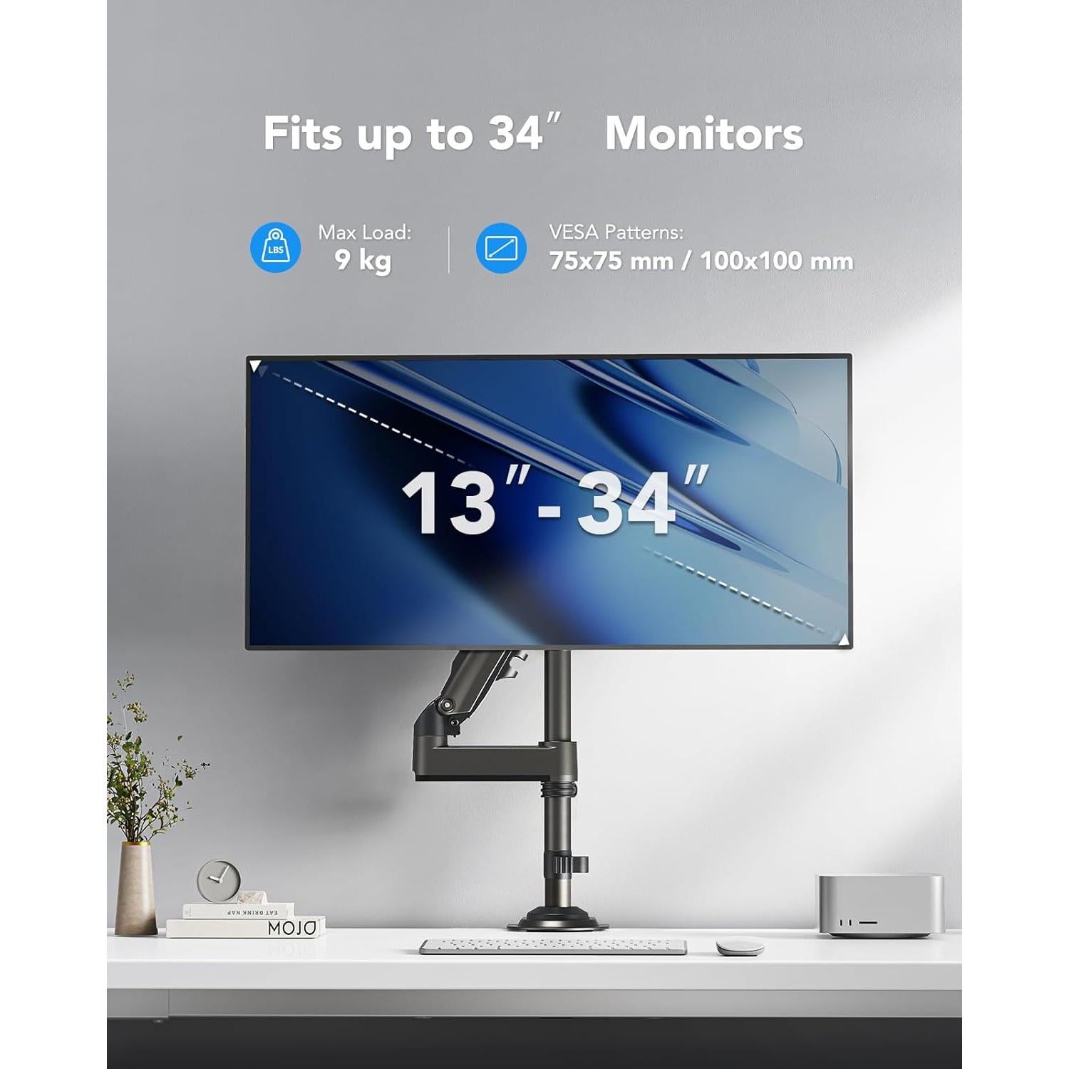 Soporte de Monitor HUANUO Ajustable 13-34" hasta 9 kg